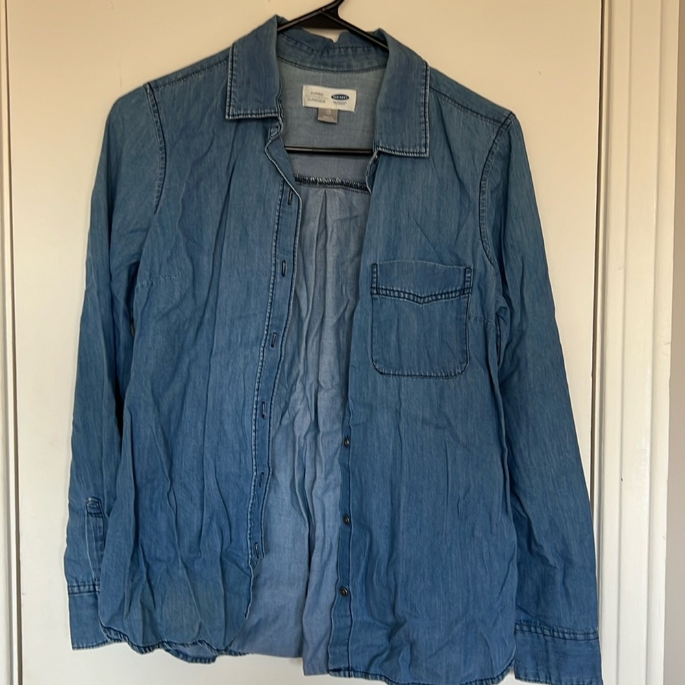 Classic blue shirt